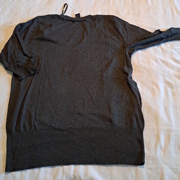 Torrid women's size 2 dark gray knit sweater - Picture 5 of 8